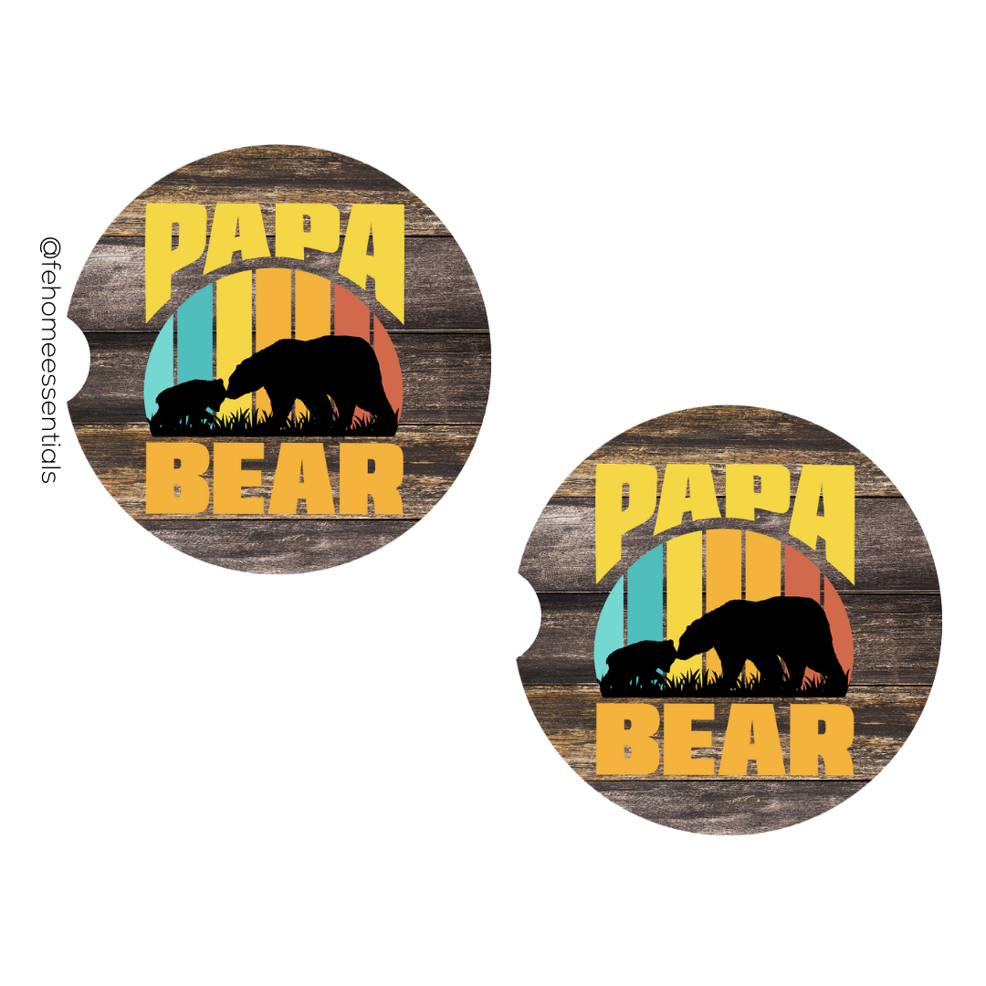 Dad Car Coasters