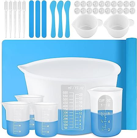 Silicone Measuring Cups Tool Kit