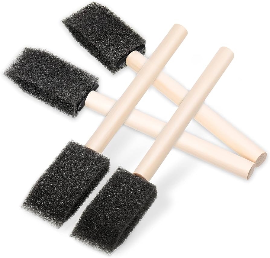 Foam Brushes 1"