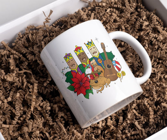 Coloreando a mi Puerto Rico Ceramic Mug - Five Elements Home Essentials